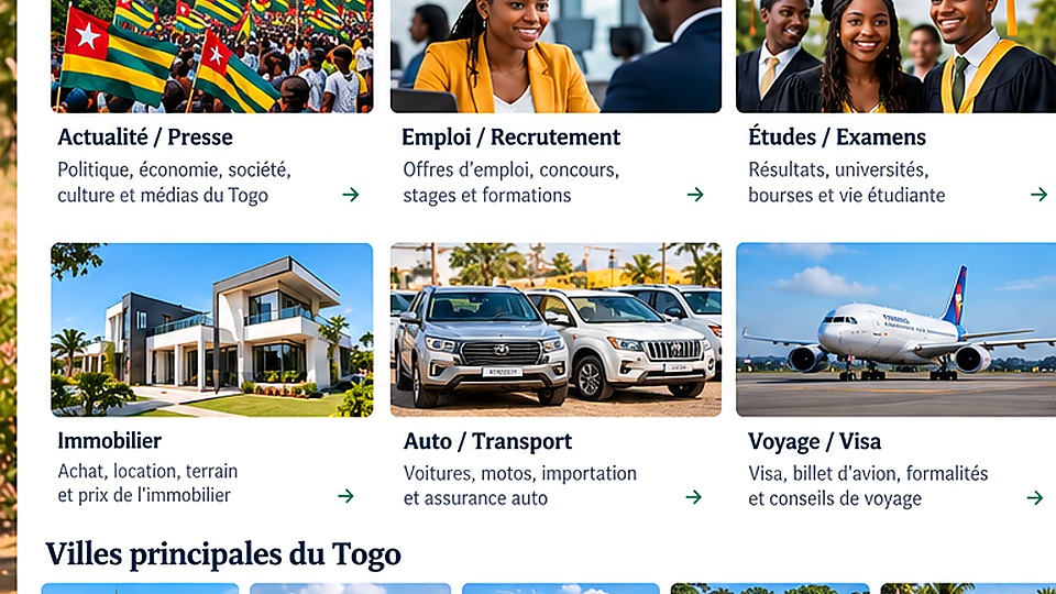 fibra ƒe nyawo le Togo