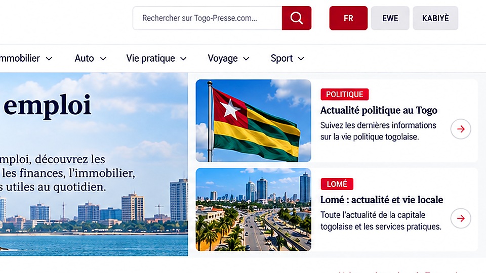 ʋu5 ƒe nyawo le Togo