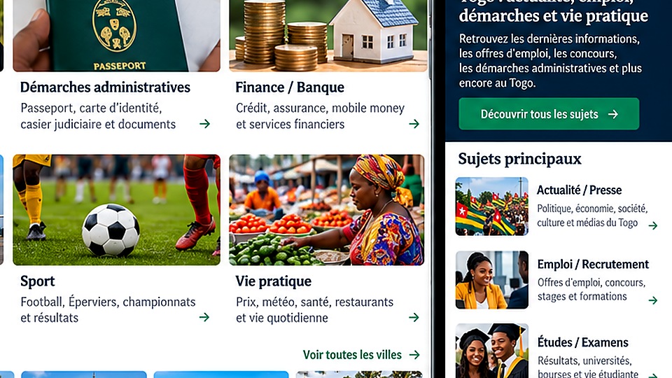 internet6 ƒe nyawo le Togo