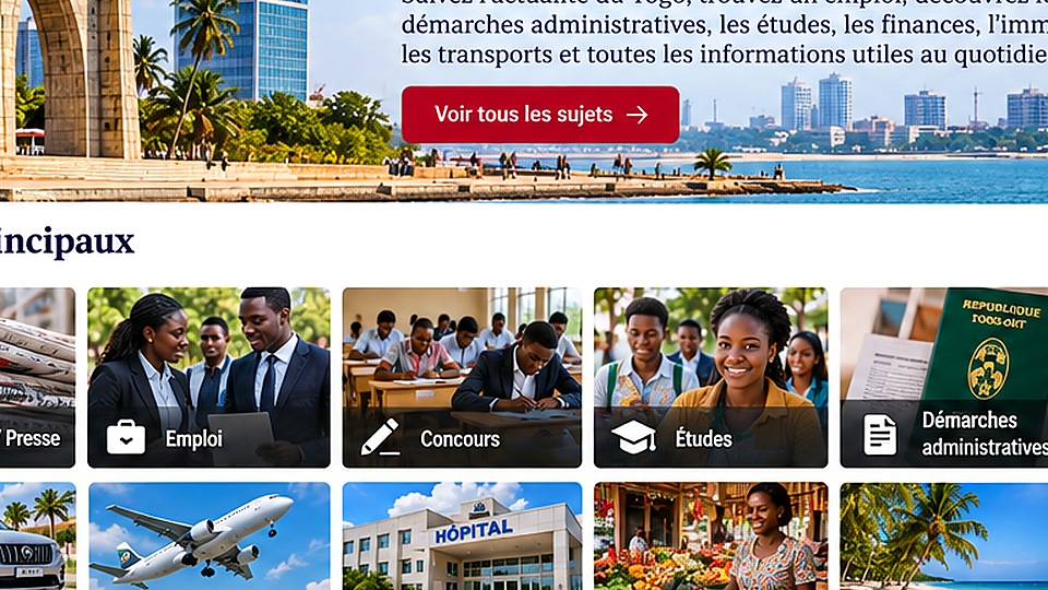 visa4 ƒe nyawo le Togo