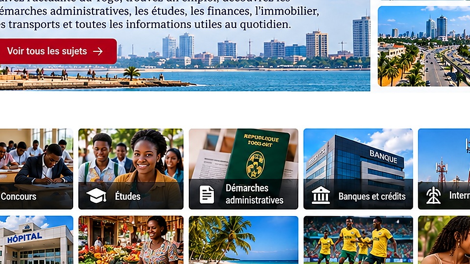 visa6 ƒe nyawo le Togo