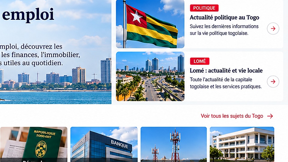 visa2 ƒe nyawo le Togo